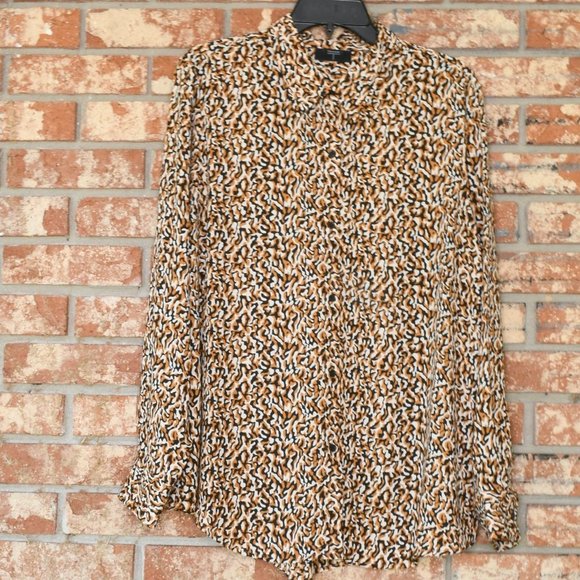 T Tahari Multicolored Blouse - Picture 2 of 5